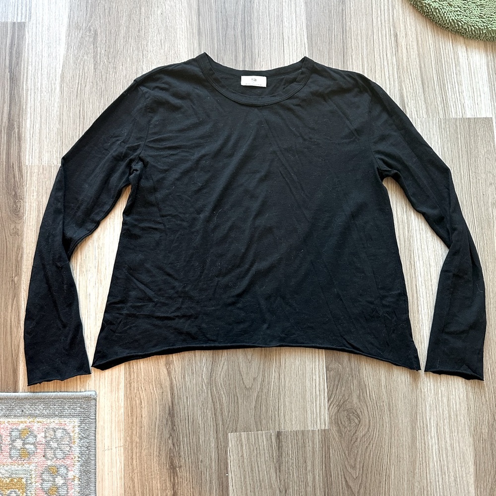 T.La Black Long Sleeve Tee